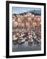 Bayside Harbor I-Furtesen-Framed Art Print