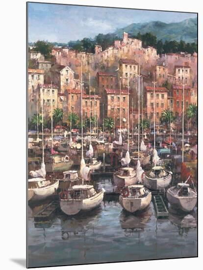 Bayside Harbor I-Furtesen-Mounted Art Print