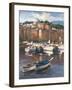 Bayside Harbor II-Furtesen-Framed Art Print