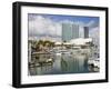 Bayside Marketplace and Marina, Miami, Florida, United States of America, North America-Richard Cummins-Framed Photographic Print