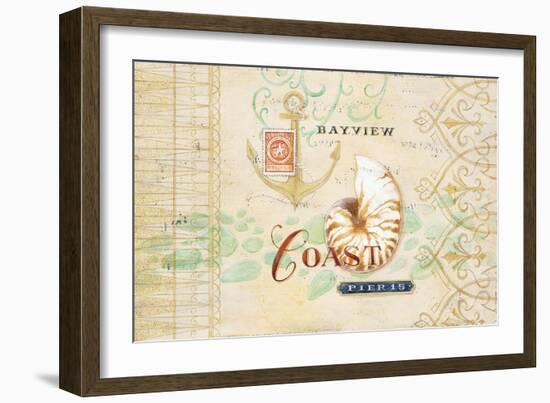 Bayview Coast-Angela Staehling-Framed Art Print