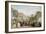 Bazaar at Kabul During the Fruit Season, First Anglo-Afghan War, 1838-1842-James Atkinson-Framed Giclee Print