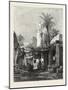 Bazaar in Assouan. Egypt, 1879-null-Mounted Giclee Print