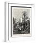 Bazaar in Assouan. Egypt, 1879-null-Framed Premium Giclee Print