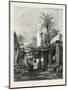 Bazaar in Assouan. Egypt, 1879-null-Mounted Premium Giclee Print