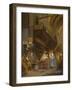 Bazaar in Constantinople-Stanislav Khlebovsky-Framed Giclee Print