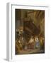 Bazaar in Constantinople-Stanislav Khlebovsky-Framed Giclee Print