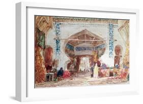 Bazaar in Constantinople-Felix Ziem-Framed Giclee Print