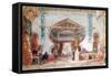 Bazaar in Constantinople-Felix Ziem-Framed Stretched Canvas