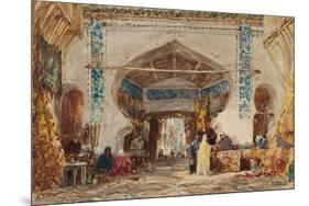 Bazar à Constantinople-Félix Ziem-Mounted Giclee Print