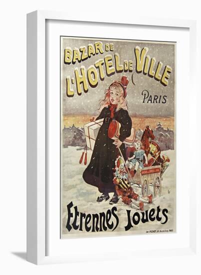 Bazar de L'Hotel de Ville-null-Framed Giclee Print