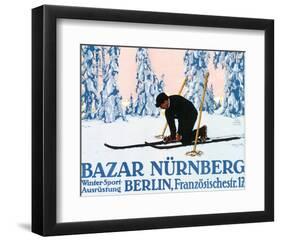 Bazar Nurnberg-Carl Kunst-Framed Premium Giclee Print