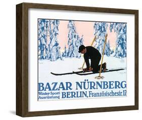 Bazar Nurnberg-Carl Kunst-Framed Art Print