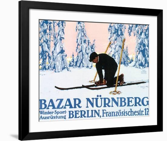 Bazar Nurnberg-Carl Kunst-Framed Art Print