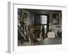 Bazille's Studio, c.1870-Frederic Bazille-Framed Giclee Print