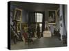 Bazille's Studio, c.1870-Frederic Bazille-Stretched Canvas