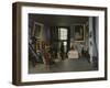 Bazille's Studio, c.1870-Frederic Bazille-Framed Giclee Print