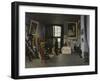 Bazille's Studio, c.1870-Frederic Bazille-Framed Giclee Print