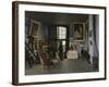 Bazille's Studio, c.1870-Frederic Bazille-Framed Giclee Print