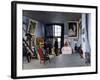 Bazille's Studio-Frederic Bazille-Framed Giclee Print