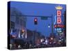 BB King's Club, Beale Street Entertainment Area, Memphis, Tennessee, USA-Walter Bibikow-Stretched Canvas