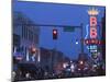 BB King's Club, Beale Street Entertainment Area, Memphis, Tennessee, USA-Walter Bibikow-Mounted Photographic Print