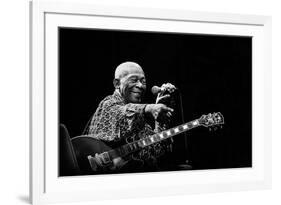 BB King-Alice Lorenzini-Framed Art Print