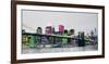 BB Night: Pier 17-Anne Valverde-Framed Art Print