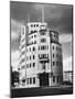 BBC Broadcasting House at Portland Place, London, also known as 'the Hub of Truth'-null-Mounted Photographic Print