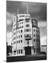 BBC Broadcasting House at Portland Place, London, also known as 'the Hub of Truth'-null-Mounted Photographic Print