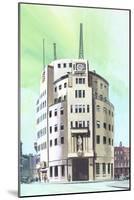 BBC Headquarters-English School-Mounted Giclee Print