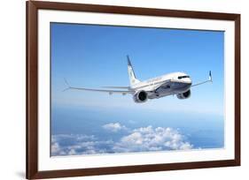 BBJ MAX 8 based on the 737 MAX 8-null-Framed Premium Giclee Print