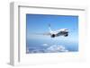 BBJ MAX 8 based on the 737 MAX 8-null-Framed Art Print