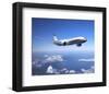 BBJ MAX 8 based on the 737 MAX 8-null-Framed Art Print