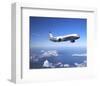 BBJ MAX 8 based on the 737 MAX 8-null-Framed Art Print