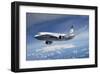 BBJ MAX 8 based on the 737 MAX 8-null-Framed Art Print