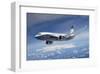 BBJ MAX 8 based on the 737 MAX 8-null-Framed Art Print