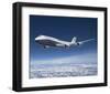 BBJ MAX 8 based on the 737 MAX 8-null-Framed Art Print