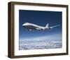 BBJ MAX 8 based on the 737 MAX 8-null-Framed Art Print