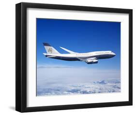 BBJ MAX 8 based on the 737 MAX 8-null-Framed Art Print