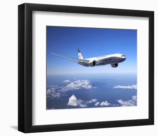 BBJ MAX 8 based on the 737 MAX 8-null-Framed Premium Giclee Print