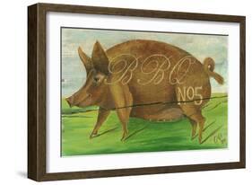 BBQ No.5-Gigi Begin-Framed Giclee Print