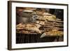 Bbq Stalls at Crab Market, Kep, Kep Province, Cambodia, Indochina, Southeast Asia, Asia-Ben Pipe-Framed Photographic Print