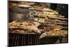 Bbq Stalls at Crab Market, Kep, Kep Province, Cambodia, Indochina, Southeast Asia, Asia-Ben Pipe-Mounted Photographic Print