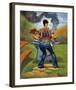 BBQ-Sterling Brown-Framed Art Print