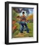 BBQ-Sterling Brown-Framed Art Print