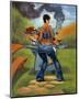 BBQ-Sterling Brown-Mounted Art Print