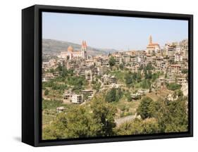 Bcharre, Qadisha Valley, Lebanon, Middle East-Wendy Connett-Framed Stretched Canvas