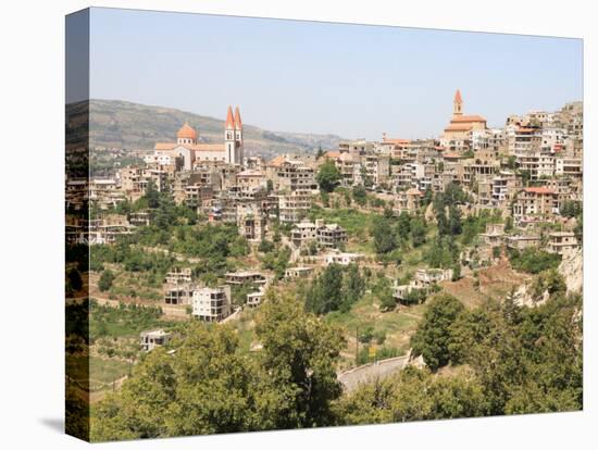 Bcharre, Qadisha Valley, Lebanon, Middle East-Wendy Connett-Stretched Canvas