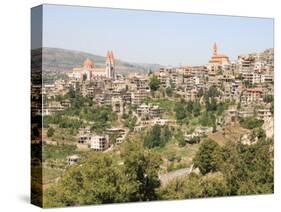 Bcharre, Qadisha Valley, Lebanon, Middle East-Wendy Connett-Stretched Canvas